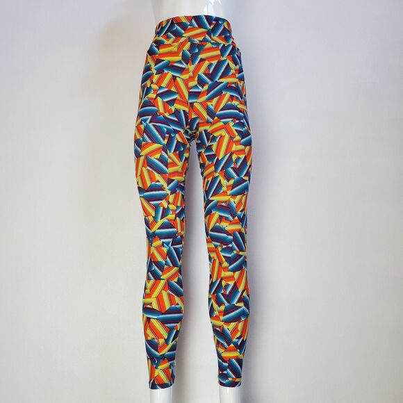 NEW LuLaRoe Multicolored Leggings - Picture 1 of 9